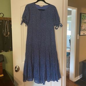 Madewell Floral Midi Dress